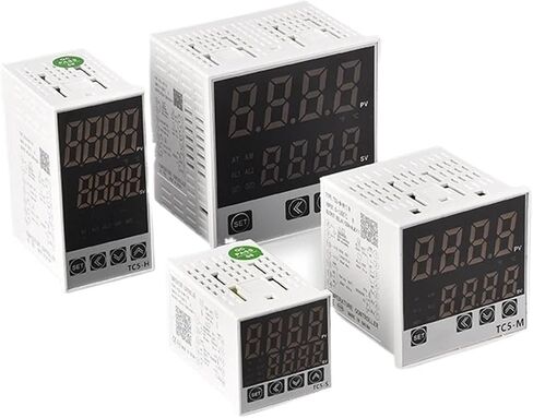 TC5 Series Digital Display درجة حرارة وحدة تحكم AC220-240V الإدخال العالمي الإدخال المزدوج تحكم PID تحكم في ترموستات (TC5-H) in Saudi Arabia