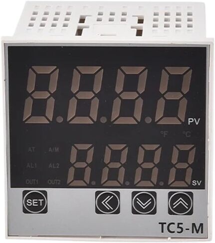 TC5 Series Digital Display درجة حرارة وحدة تحكم AC220-240V الإدخال العالمي الإدخال المزدوج تحكم PID تحكم في ترموستات (TC5-H) in Saudi Arabia