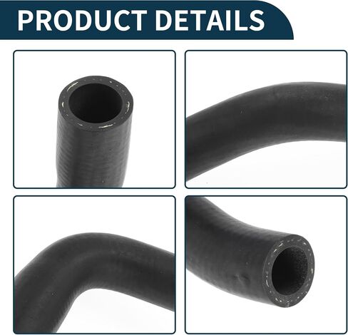 Radiator Hose for Mercedes-Benz CLA250 2014-2019 GLA250 2015-2020 Good Sealing No.A2465010258 Engine Coolant Water Hose Black 1 Pc in Saudi Arabia