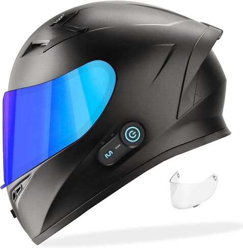 خوذة دراجة نارية في السم GDM مع GDM Hypersonic Bluetooth Intercom in Kuwait