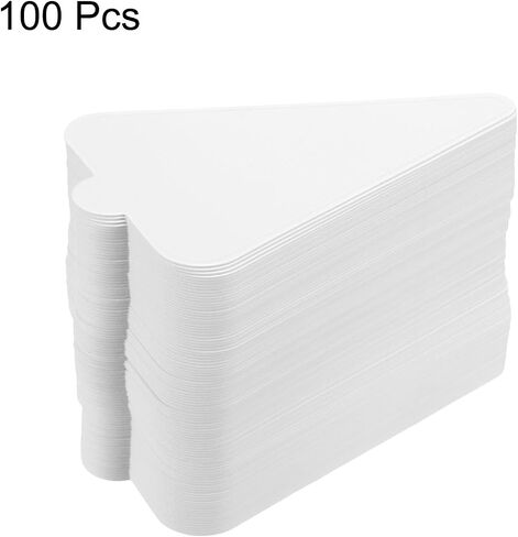 uxcell 100pcs Mini Cake Boards, Mousse Cake Cardboards Triangle Cake Bases Plates Cupcake Dessert Displays Base Tray for Cupcakes, Cakes, Dessert Base - Grease Proof (Silver Tone) in Kuwait