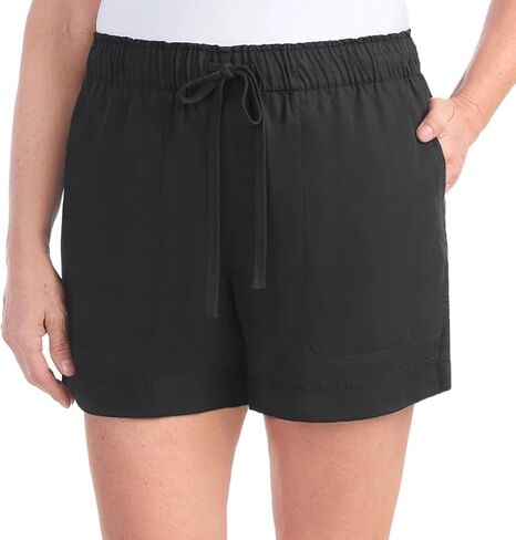 Hilary Radley Womens Lightweight Pull-on Tencel Short in Kuwait