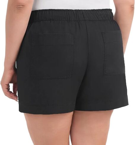 Hilary Radley Womens Lightweight Pull-on Tencel Short in Kuwait
