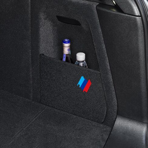 HENGYUESHANG Car Rear Trunk Organizer Side Divider Board Sticker fits for BMW X5 G05 2019 2020 2021 2022 2023 2024 Accessories - ONLY for Right Side in Saudi Arabia