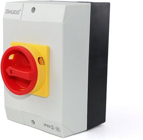 LW42BO-63/3BF 4BF 63A ON Off Two Position 3 Poles 4 Poles Rotary Control Changeover Cam Switch with Waterproof Box(LW42BO-63 3BF 3P) in Saudi Arabia