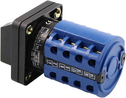 Changeover rotary cam switch 660V 20A 8 position rotary switch 16 terminals 4 poles control motor electric switch in Saudi Arabia