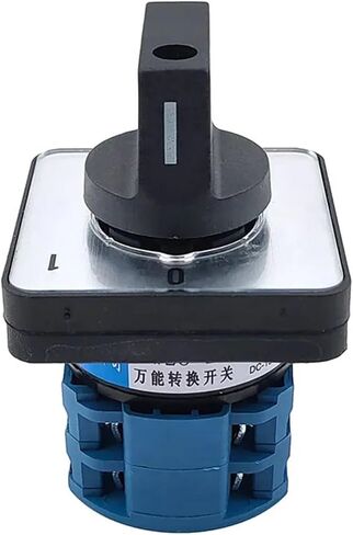 Electric 2/3/4 Position 8 Terminals Rotary Cam Changeover Switch 500V 20A LW28-20(2P 8T Off ON) in Saudi Arabia