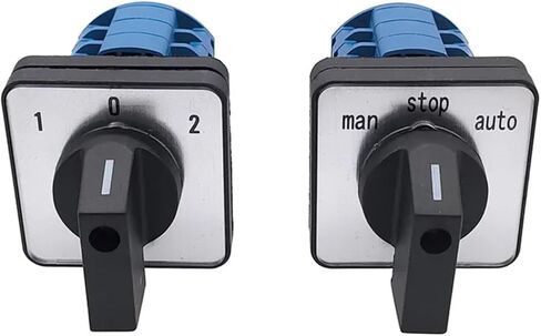 Electric 3/4 Position 12 Mitternals Rotary Cam Shownover Switch 500V 20A LW28-20 (2P 12T OFF ON) in Saudi Arabia