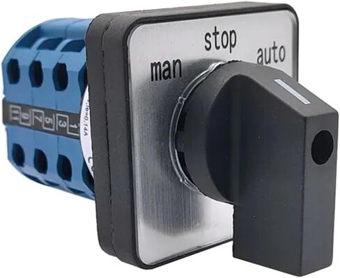 Electric 3/4 Position 12 Mitternals Rotary Cam Shownover Switch 500V 20A LW28-20 (2P 12T OFF ON) in Saudi Arabia