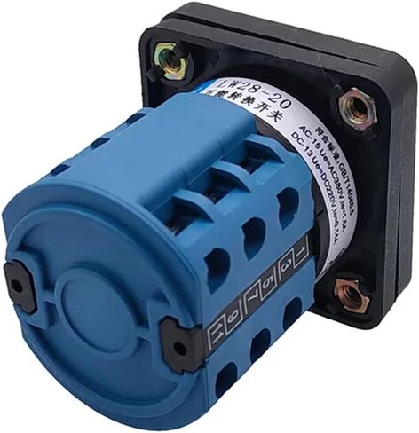 Electric 3/4 Position 12 Mitternals Rotary Cam Shownover Switch 500V 20A LW28-20 (2P 12T OFF ON) in Saudi Arabia