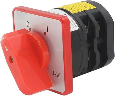 Electric Rotary Cam Changeover Switch HZ5-20 L01 L02 L03 2 Position 380V 4KW 20A(HZ5D-20 L03) in Saudi Arabia