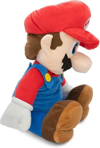 Super Mario Bros. Thing Thing Real 22 بوصة Plush Pillow ، Mario Plushie Toy | الوسائد الزخرفية للسرير ، أساسيات غرفة الأطفال ، إكسسوارات ديكور المنزل | هدايا ألعاب الفيديو والمقتنيات in Saudi Arabia