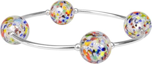 Made As Intended Blessing Bracelet Confetti Murano Glass in Kuwait