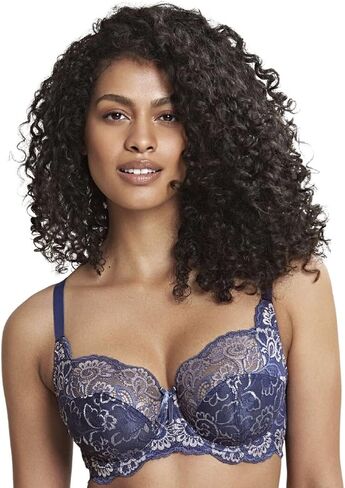 Panache Women's Andorra Balconnet Bra, Vintage Blue, 34DD in Saudi Arabia
