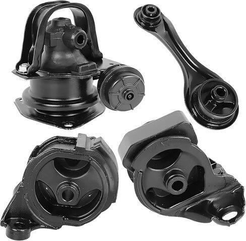 محرك المحرك وناقل الحركة مجموعة تثبيت 3 قطعة متوافقة مع 2006-2011 Honda Civic Hybrid 1.3L استبدال A65019 A65029 A4585 in Kuwait