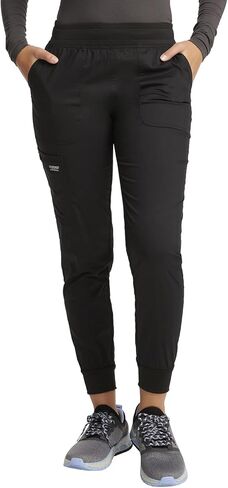 شيروكي نساء مجموعة Snap Front V-Neck Top WW622 مع Mid Rise Jogger مرنة الخصر WW115 in Saudi Arabia