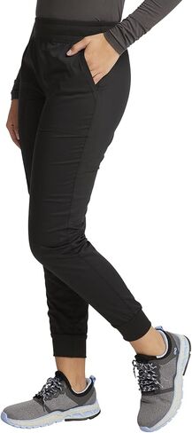 شيروكي نساء مجموعة Snap Front V-Neck Top WW622 مع Mid Rise Jogger مرنة الخصر WW115 in Saudi Arabia