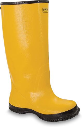 شمالًا من قبل هانيويل A380-15 SERVUS HI STRAP-ON MID Overboot ، Size-15 ، Yellow in Kuwait