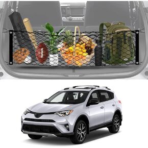 Fiilines Trunk Mesh Cargo Net لـ Jeep Cherokee 2019-2024 ، منظم نمط المغلف وملحق التخزين ، الجذع الخلفي المتميز in Kuwait