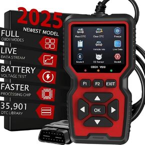 OBD2 Scanner Diagnostic Tool, Check Engine Code Reader OBD2 Scanner with Reset, Mode 6, Mode 8 & I/M Readiness, Auto Check Engine Light Car Diagnostic Scan Tool for All OBDII Car Since 1996 in Saudi Arabia