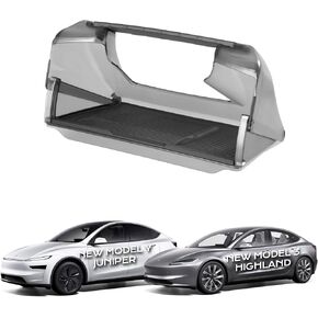 AUTOR Hideable Tesla Under Screen Storage for 2024-2025 Model 3 Highland and 2025 Model Y Juniper Center Console Organizer Tray Model Y /3 Accessories in Kuwait