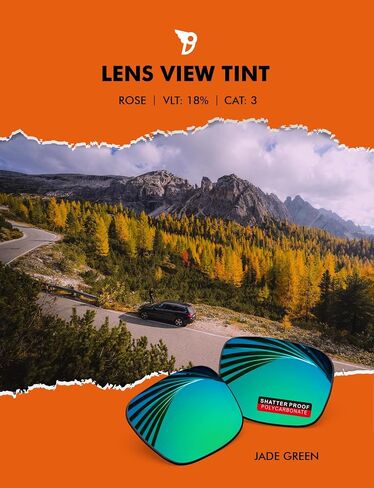 Pro+ Polycarbonate Lenses for Maui Jim Banyans MJ412 نظارة شمسية in Kuwait