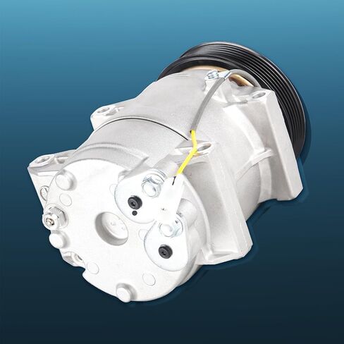 Tadamark Air Depressorer AC ضاغط مع القابض من أجل فولفو S60 2.0L 2.3L 2.4L 2.5L 01-09 ، S80 2.5L 2.8L 2.9L 02-06 ، V70 2.3L 2.4L 01-07 ، XC70 2.5L 03-07 ، XC90 2.5L/2.9L 0 in Kuwait