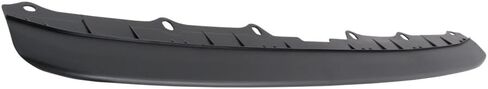 KarParts360 For Honda Civic 2019 2020 2021 Valance Panel | Front | Lower | PP Plastic | Matte | Dark Gray | Coupe/Sedan Models | Replacement For HO1095124 | 191275701355, 71111TBAA50 in Saudi Arabia