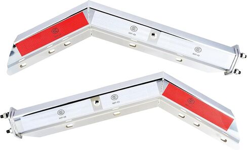 حامل شماعات الطين المحملة بزاوية طينية محملة زاوية كروم مع شريط معطف ، شريط خلفي طوله 30 "طول الشاحنات شبه ، 1-1/8"-2.5 " in Kuwait