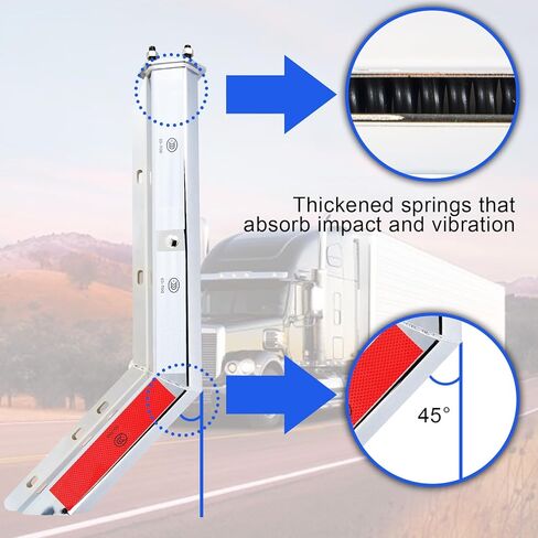 حامل شماعات الطين المحملة بزاوية طينية محملة زاوية كروم مع شريط معطف ، شريط خلفي طوله 30 "طول الشاحنات شبه ، 1-1/8"-2.5 " in Kuwait