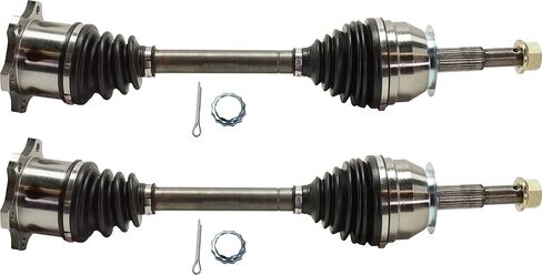 مجموعة المرآب من 2 CV Axle Placbly Presentize لنيسان أرمادا 2005-2015 Titan 2004-2015 Infiniti QX56 2004-2010 الأمامي ، سائق وجانب الراكب الرباعي. in Saudi Arabia