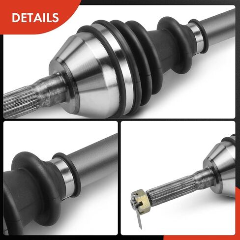 A-Premium Pair (2) Front CV Axle Shaft Assembly Compatible with Polaris ATP 330 2005, ATP 500 2005, Magnum 330 2005-2006, 4X4 Model only, Driver and Passenger Side in Saudi Arabia