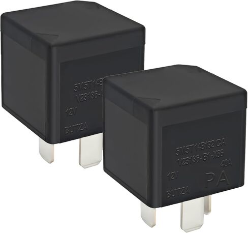 V23136-B1-X66 5M5T 14B192 CA مرحلات (حزمة 2)-40A 12VDC 4-Pin SPST Automotive Relays لـ ASTON MARTIN V8 Vantage ، Ford Focus ، Lincoln MKZ in Saudi Arabia