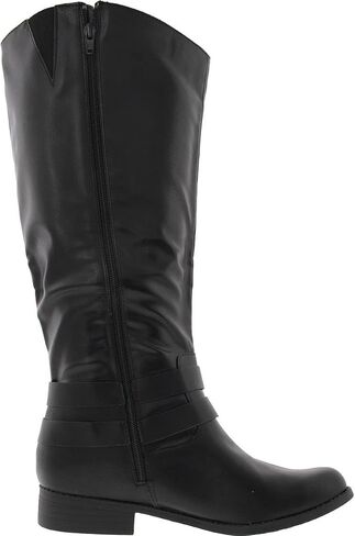 Style & Co. Womens Maliaa Faux Leather Riding Knee-High Boots in Kuwait