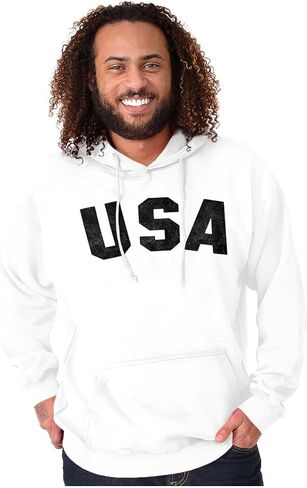 Brisco Brands United States of America USA Patriot Hoodie Sweatshirt Gen in Kuwait