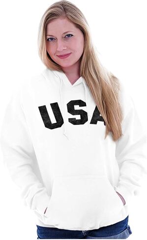 Brisco Brands United States of America USA Patriot Hoodie Sweatshirt Gen in Kuwait