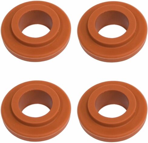 Silicone Oil Cooler Seals, Set of 4, Compatible with VW Type 1 Bug, 71-79, GHIA 71-74, Type 2 71-79, Vanangon 80-83, Elring, 021 117 151AS in Saudi Arabia