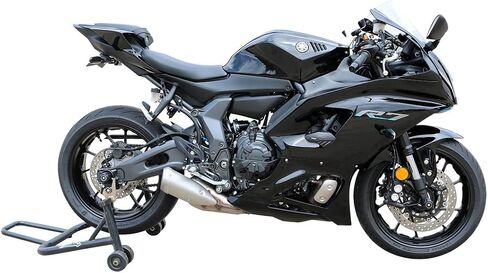 T-Rex Racing No Cut Frame Sliders Compatible with Yamaha 2022-2025 YZF-R7, 2013-2025 FZ-07 / MT-07 / XSR700 (Black) in Kuwait