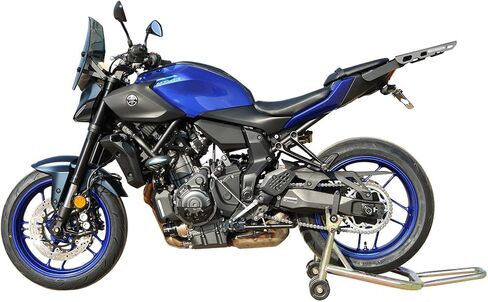T-Rex Racing No Cut Frame Sliders Compatible with Yamaha 2022-2025 YZF-R7, 2013-2025 FZ-07 / MT-07 / XSR700 (Black) in Kuwait