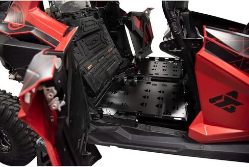 TUSK SEAT CARGO RACK RACK Side Side Prastenger متوافق مع Polaris RZR Pro R 4 2022-2025/RZR Pro XP 2020-2024/RZR Turbo R 2022-2024 in Saudi Arabia
