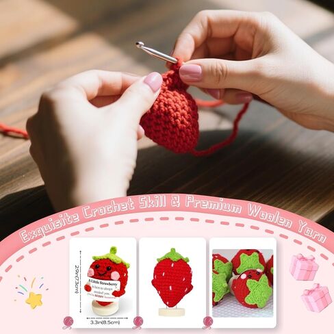 هدايا الفراولة لها الدعم العاطفي الإيجابي: النساء رجال صديقة صديقها زوجة الزوج الهدايا الذكرى عيد ميلاد عيد الميلاد ، والفراولة اللطيفة اليدوية والحب بطاقة مفتاح بطاقة (الحب) in Kuwait