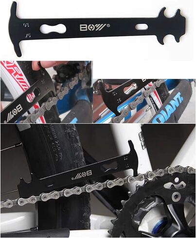 Universal Bike Chain Tool with Chain Hook, Bicycle Chain Repair Tool-Chain Splitter Cutter Breaker, 1-12 Speed Chain Remove and Install in Kuwait