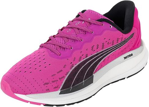 PUMA Womens Magnify Nitro Running Sneakers Shoes - Black in Saudi Arabia