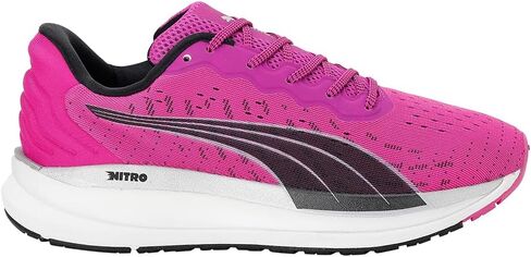 PUMA Womens Magnify Nitro Running Sneakers Shoes - Black in Saudi Arabia