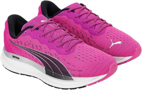 PUMA Womens Magnify Nitro Running Sneakers Shoes - Black in Saudi Arabia