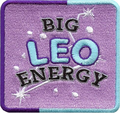 Big Leo Energy Patch Constellation Zodiac Box Proxed On in Saudi Arabia
