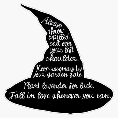 Practical Magic Vinyl Waterproof Sticker Decal Car Laptop Wall Window Bumper Sticker 5" in Saudi Arabia