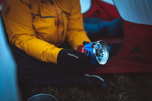 قفاز SEALSKINZ Anmer مقاوم للماء في جميع الأحوال الجوية بقبضة فائقة | رويال بلو | واسطة in Kuwait