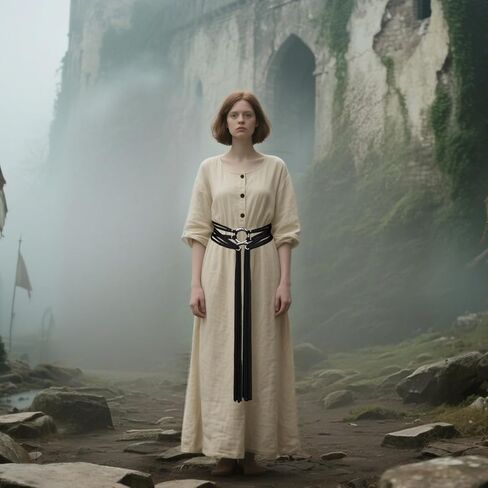 L'VOW Long Rope Ring Knotted Belt for Women Norse Witch Waist Chain Troll Cross Body Waistband Shaman Pagan Viking Accessory in Kuwait