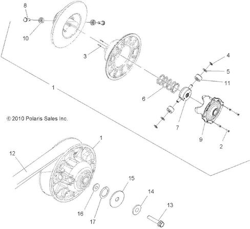 Polaris Sportsman ATV Drive Belt ، لرياضة محددة X2 550 و Sportsman 550 و HD ، OEM الأصلي ، يعمل ببرودة ، لا إعادة معايرة القابض - 3211153 in Saudi Arabia